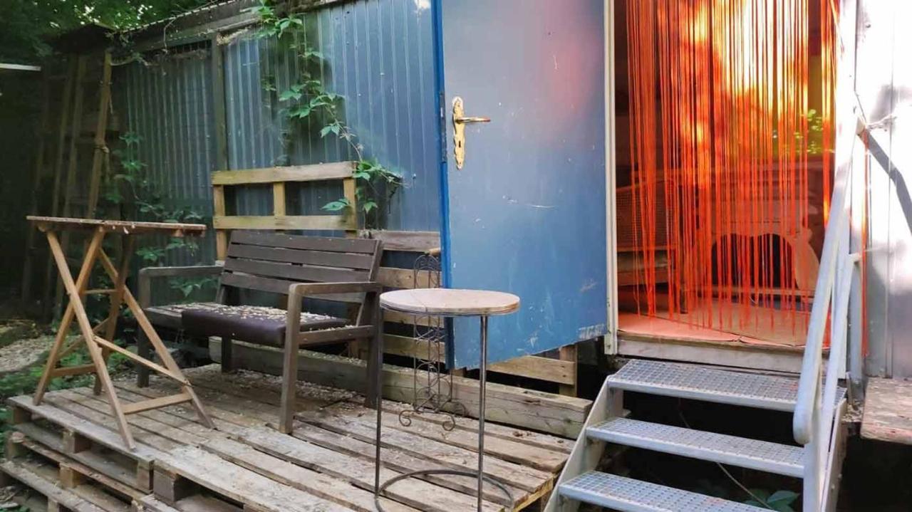 Trailer - Dschungel Lodge Küps Exteriör bild