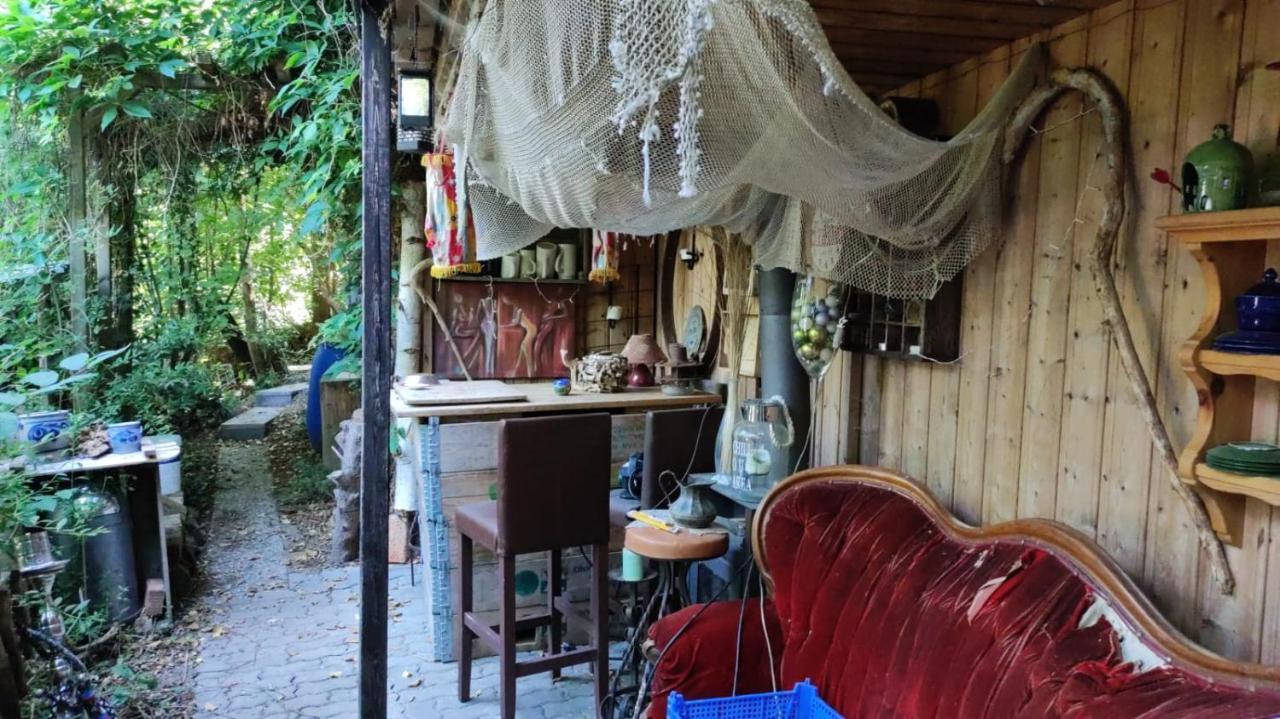 Trailer - Dschungel Lodge Küps Exteriör bild