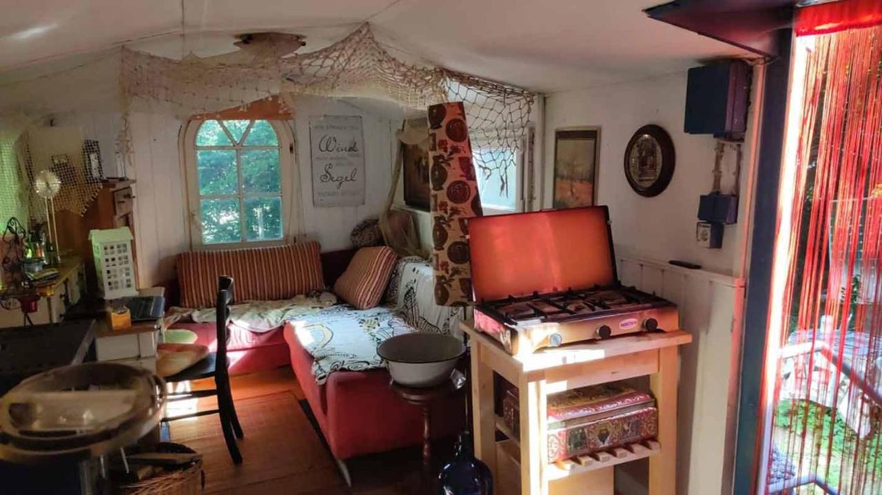 Trailer - Dschungel Lodge Küps Exteriör bild